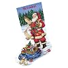 Dimensions Counted Cross Stitch Checking His List Stocking