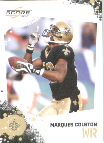 Marques Colston - New Orleans Saints - 2010 Score Football Card - NFL Trading Card in Screwdown Case