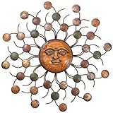 IMAGE OF Sun Circles Wall Decor 42.5