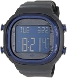 Adidas Men`s ADH2119 Spectator Sport Digital Black and Blue Watch
