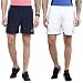 Aurro Sports White Essential Shorts Combo Pack (L) RS.549.00