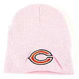 Chicago Bears Classic Knit Beanie in Pink