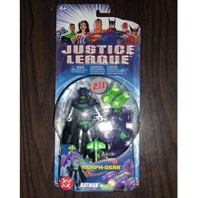 JUSTICE LEAGUE MORPH GEAR BATMAN FIGURE