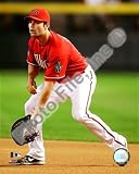 Conor Jackson 2008 Fielding Action Art Poster PRINT Unknown 8x10