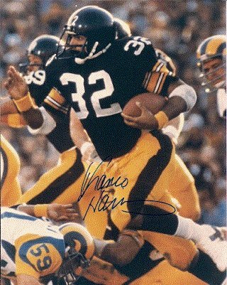 Autographed/Hand Signed Franco Harris 8x10 Photo Pittsburgh Steelers