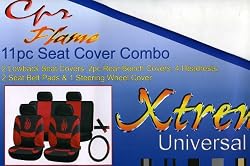 11-Piece Car Seat Cover Combo