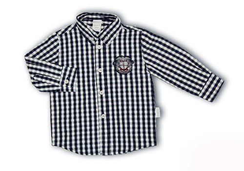 51ZcGu1Fp6L Stummer/Eltern Baby   Jungen Babybekleidung/ Hemden 21281, Gr. 92, Mehrfarbig (blue)