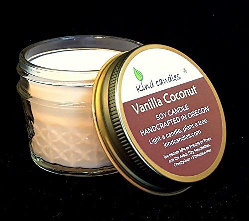Vanilla Coconut soy container candle
