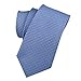 Coxeer® Men's Tie Necktie Set for Business Wedding with Cufflinks Handkerchief & Tie Clip