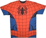  : Marvel Comics Spider-man Red/Blue Costume T-Shirt Tee