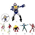 Toei Heroes Kyodan Gashapon Mini Figures (Set of 6) [Toy]