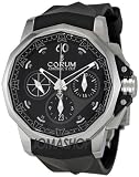 Corum Admirals Cup Challenger 44 Chrono Black Dial Mens Watch 75377120F371-AN15
