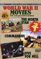 World War II Movies - The North Star/Commandos/Five for Hell