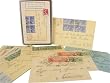 Cavallini Carte Postale Vintage Letters Theme Tin of 18 (9 Different Designs) Assorted Vintage Look Postcards
