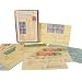 Cavallini Carte Postale Vintage Letters Theme Tin of 18 (9 Different Designs) Assorted Vintage Look Postcards