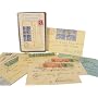 Cavallini Carte Postale Vintage Letters Theme Tin of 18 (9 Different Designs) Assorted Vintage Look Postcards