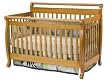 Emily 3 in 1 Crib in Honey Oak Finish By Da Vinci Baby Furniture