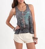 Nollie Womens Split Back Racerback Tank