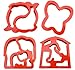 Lunch Punch Animal Shape Sandwich Cutters (Set of 4)