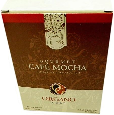 8 Boxes Organo Gold Gourmet Cafe Mocha Ganoderma Lucidum + FREE 8 Sachet Gano Excel Mocha