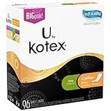 U By Kotex - Lightdays - Long Panty Liners - 96 Count