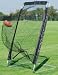 Heavy duty 1-1/2" round 17 gauge galvanized steel frame provides extra rigidity. Measures 82" H x 41" W. Easily disassembled for travel & storage. Includes weather treated black net. Ships UPS.