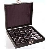 25 Black Gem Jars Box Coin Jewelry Display Travel Tray 51Zcfg6FYEL. SL160 25 Black Gem Jars Box Coin Jewelry Display Travel Tray