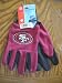 San Francisco 49ers Two-Tone Gloves
