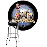 Harley-Davidson® Beauty Dottie Bar Stool