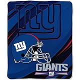 New York Giants NFL Style 50x 60 Imprint Micro Raschel Blanket/Throw - NFL Football
