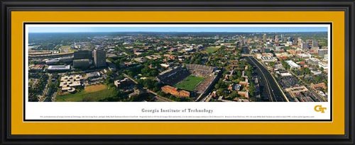 Georgia Tech Yellow Jackets - Bobby Dodd Stadium - Framed Poster Print