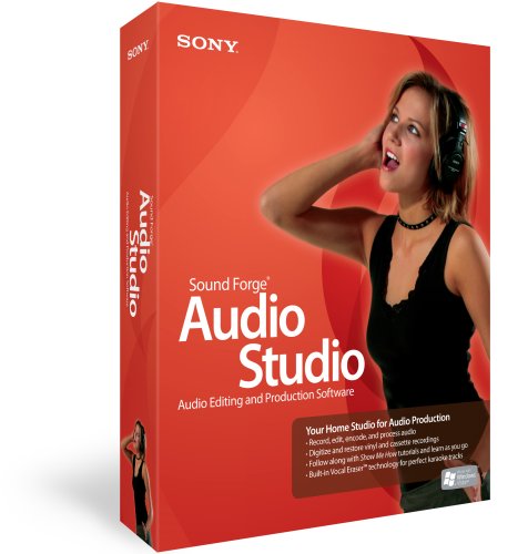 Sony Sound Forge Audio Studio 9 (Student / Teacher version)