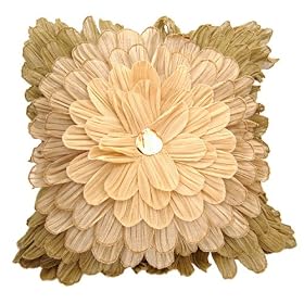 db Sources Big Flower 30 By 30 Inch Decorative Pillow by db Sources