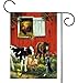 Toland Home Garden 112098 Old Mcdonald's Farm Barn Flag 12x18 Inch Double Sided Barn Garden Flag for Outdoor House Animals Flag Yard Decoration