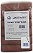 JorVet Brown Cling Gauze | 100% Cotton, Soft & Breathable for Wound Care, Pet Dressings & Medical Use | Comfortable, and Ideal for Healing & Recovery | Brown | 12 Rolls & 6” x 5 Yards