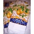 Lemon Grove Terry Kitchen Tea Towels Set/2