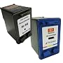 Druckerpatronen, Refill, ersetzen HP 56 und HP 57, je 1 St�ck im Set,  z.B. f�r Deskjet 450c, 450 CBi, 450 WBT, Deskjet 5150, Deskjet 5550, Deskjet 5650, Deskjet 5652, Deskjet 5850, Deskjet 9650, Deskjet 9670, Deskjet 9680, Officejet 4110, Officejet 4215, Officejet 4255, Officejet 5510, Officejet 6110