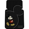 Plasticolor 001372R01 Vintage Mickey Mouse Universal-Fit Molded Front Floor Mat - Set of 2