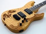 New Custom Shop Quilt Top Korina Eagle Electric Guitar