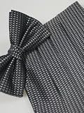 Freedom "Asphalt" Silk Woven Tuxedo Bowtie and Cummerbund Set