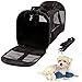 Petroad ColorPet Soft Sided Travel Pet Carrier, Black