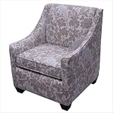 Swoop Arm Chair in Barber Powder Blue