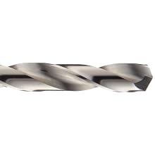 Precision Twist 2ACO Cobalt Steel Jobber Drill Bit, Gold Oxide Finish, Round Shank, Spiral Flute, 135 Degree Point Angle