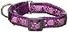 Red Dingo Martingale Breezy Love 20mm Choke Collar, Medium/Large, Purple
