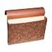 Wilson Jones LeatherLife Expanding File Wallet, 3.5 Inch Expansion, Cord Closure, 10 x 15 Inches, 10 Wallets Per Box, Brown (WCCL822-4)