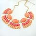 Popular Lovely Gothic Vintage Lady Bubble Fringe Bib Party Statement Necklace