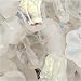 Czech Glass Bead Mix Variety Shapes White Frost (2 Ounce)