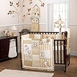 Cocalo Sweet Latte 7 Piece Deluxe Crib Set