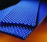 Egg Crate 2" Foam Mattress Pad/Topper FULL Size 2x50x72
