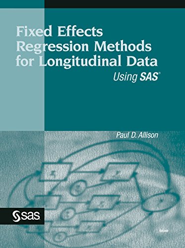 Fixed Effects Regression Methods for Longitudinal Data Using SAS